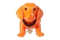 Preview: Wackeldackel lackiert groß orange 29cm - mit Echtheits-Zertifikat
